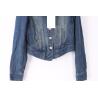Buy cheap 100% Cotton Women's Denim Coats And Jackets Clothing Lace Decorative Neck from wholesalers