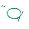 Buy cheap OM1 5M 62.5 / 125μm 2.0mm Simplex MTRJ - MTRJ Fibre Optic Patch Cord With PVC Green Jacket from wholesalers