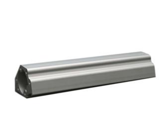 Buy cheap 6082, 2A12 , 2024 , 7075 , 7055 , 7150 Silvery Anodized Aluminium Extruded Profiles / Cutting / Drilling / CNC Machining from wholesalers