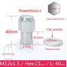 Buy cheap Alloy Mag Wheel Lug Nuts M12x1.5 3 Centimeter Width Apply To Toyota Lexus Series from wholesalers