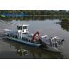 Buy cheap JULONG Customized River Cleaning Trash Skimmer Boat Price For Garbage Collection from wholesalers