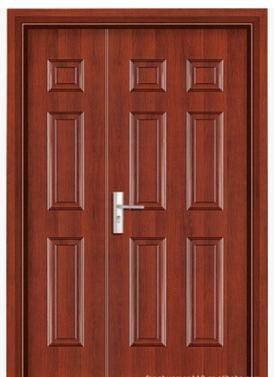 Buy cheap ABNM-GMF09 fireproof steel wood armored door from wholesalers