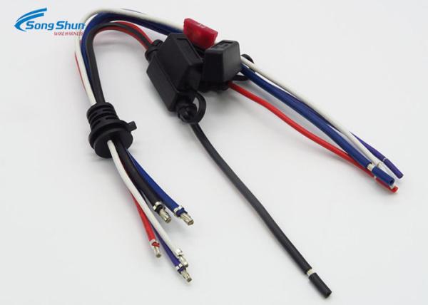 Buy cheap 1.8 Crimp Terminals Earth Bonding Cable PVC SR Inline Screw 10A Fuse Holder from wholesalers