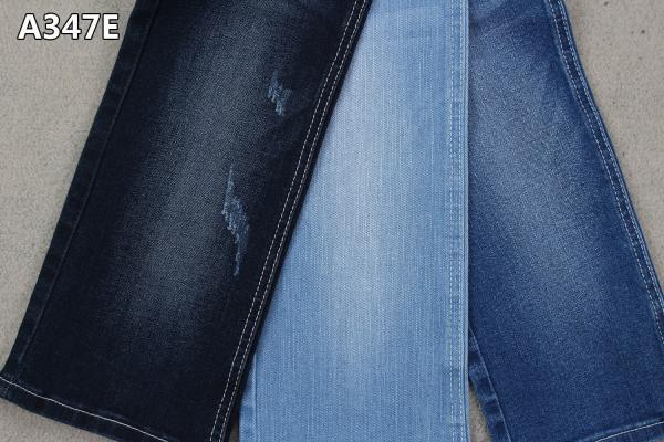 Buy cheap Regular Women Jeans Cotton Polyester Spandex Denim Fabric 58/59" High Stretch With Warp Slub from wholesalers