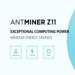 Bitmain ZEC Miner Machine , 135 KSol/S 1418W Z11 Asic Miner
