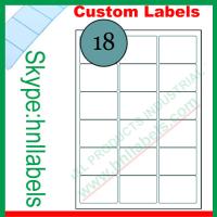 Buy cheap 18Up Avery Labels (63.5 x 46.6mm) Compatible Avery Labels J8161 product