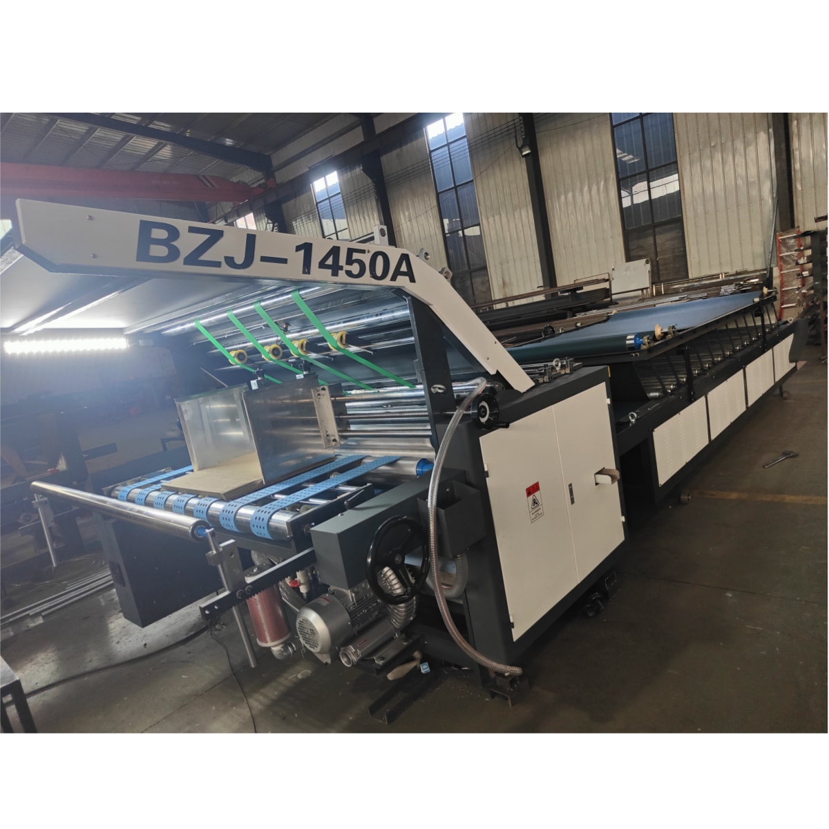 Manual Wire Stitching Machine for Corrugated Carton Box 13.5*2*2.5m Paper Forming Machine
