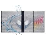 P3.9-7.8 Outdoor Transparent LED Display 5500 Nits IP65 1000×500mm Cabinet