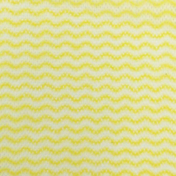 Printed Viscose Polyester 100gsm Spunlace Non Woven Fabric Cloth For Household