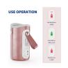 Buy cheap 240Ml wholesale customized glass baby milk feeding bottles with warmer sleeves formula storage set Easy On The Go from wholesalers