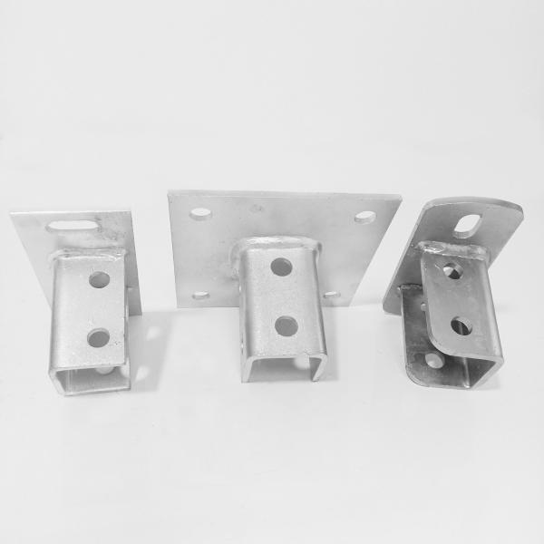 Buy cheap Hot Dip Steel Unistrut Channel Fittings Accessories Square Galvanized from wholesalers