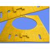 Buy cheap Polyurethane Rubber Drilling Floor Mat Anti Slip 1490mm Width from wholesalers