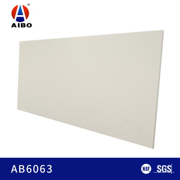 Buy cheap Non Porous 18MM Kitchen Countertop White Carrara Quartz Stone from wholesalers