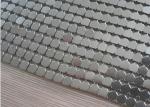 Silver / Gold Metallic Mesh Fabric Easy Cleaning Sun Proof Modern Decorating