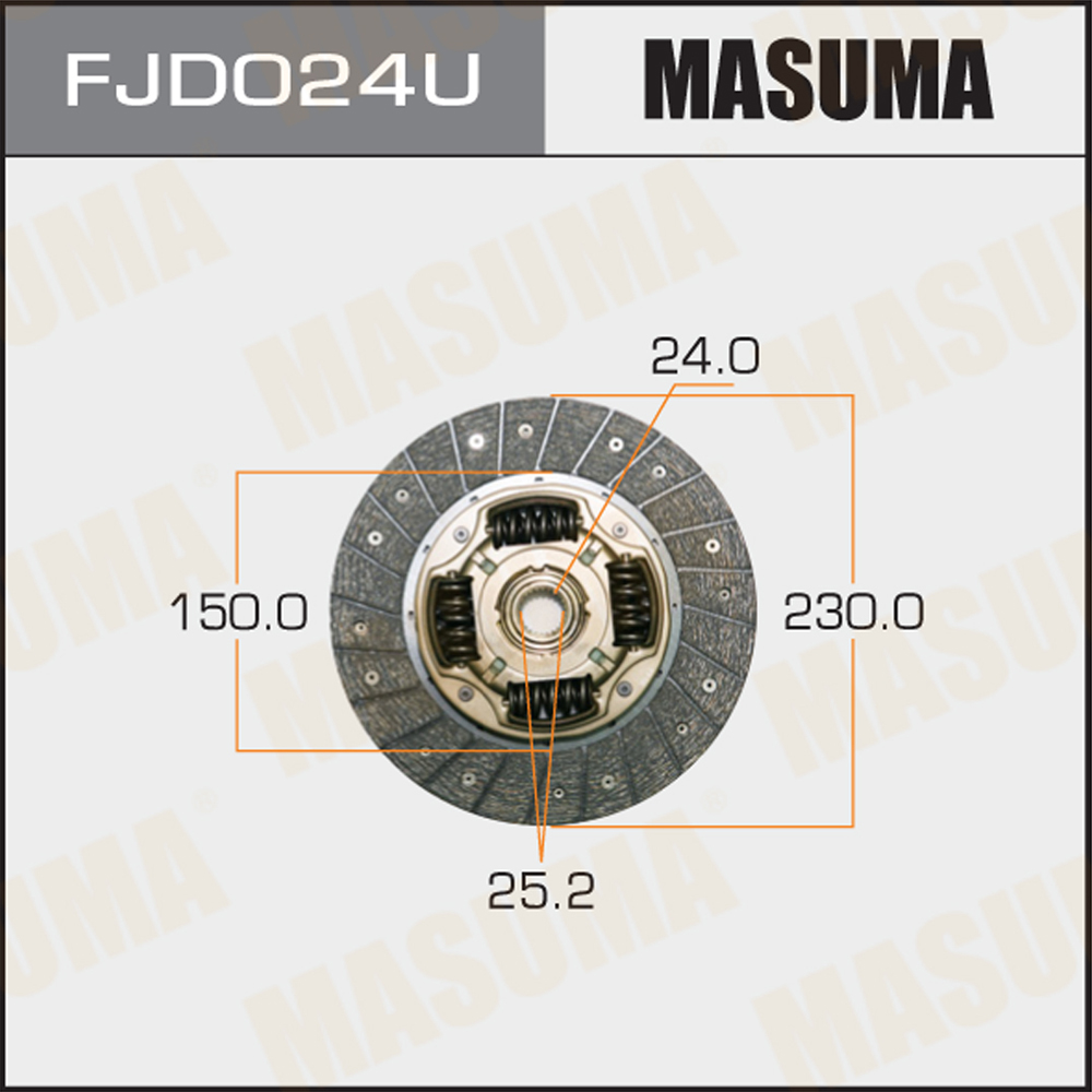 MITSUBISHI PAJERO Clutch Disc 30100AA720 Automotive Repair Component Plate Ceramic