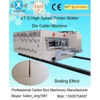 Buy cheap High Precision Automatic Cartoning Machine / Printing Slotting Machine 1.5mm product