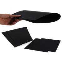 Buy cheap Anti-Curl Recycled Wood Pulp Black Paperboard for Shopping Bags product