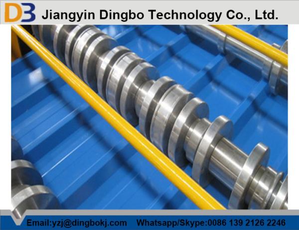 Buy cheap High Speed Tile Steel Metal Roll Forming Machine , Metal Roof Forming Machine from wholesalers