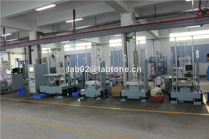 50 x 60cm Table Mechanical Shock Test Equipment For 30g 18ms , 50g 11ms , 100g 6ms