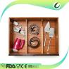 Buy cheap adjustable organizers bamboo wooden drawer dividers wholesale from wholesalers
