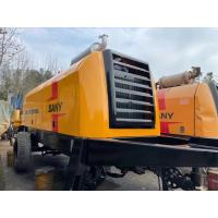 Buy cheap CPB Used Concrete Trailer Pumps Power Saving And High Reliability product