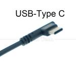 High Quality 1M 2M 3M 5M 2A 24AWG 90 Degree Right Angle USB Type C Cable for