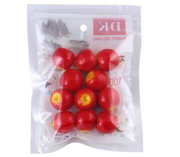 3 sides heat seal OPP laminated material Plastic Packaging bag for food with