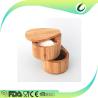 Buy cheap Natural Color Bamboo Salt And Pepper Mills , Wood Salt Shaker And Pepper Grinder Set from wholesalers
