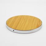 Qi Wooden Wireless Charger 10W With 2-10mm Charging Distance