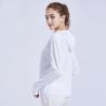 Buy cheap Zipper long sleeve lady cool sports t-shirt fitness running yoga coat from wholesalers
