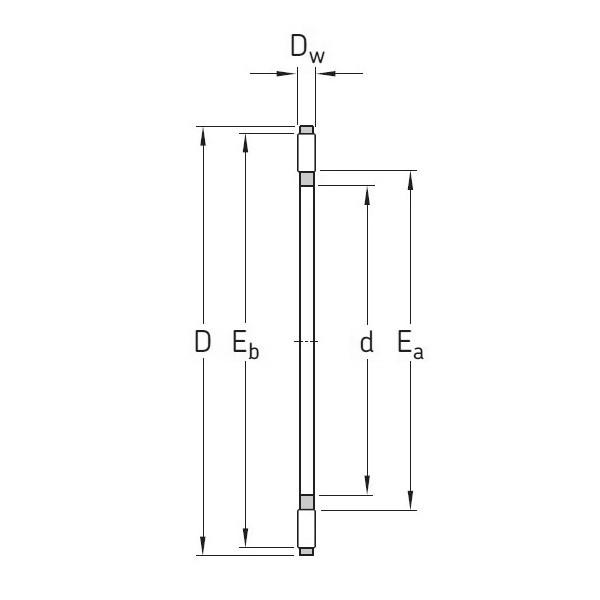 Buy cheap High Speed Thrust Needle Roller Bearing With Heavy Axial Loads And Shock Loads from wholesalers
