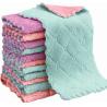 Buy cheap Knitted Design Microfiber Cleaning Cloth for House Kit Lint Free and Multi Color from wholesalers