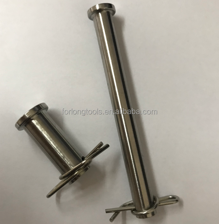 Universal Year 304 Stainless Steel 3/8'' Rue Clip and Jacobs Ladder Pins with 304 Stainless Steel Construction