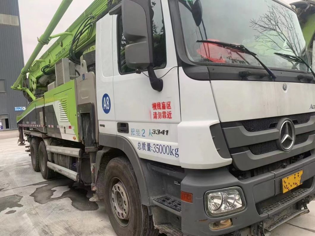2020 Zoomlion 52m Used Concrete Pump Truck Truck Mounted Pump Machine Equipment