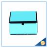 Buy cheap Wedding Gifts Custom Design Blue Glass Jewellery box Wedding Gift box from wholesalers