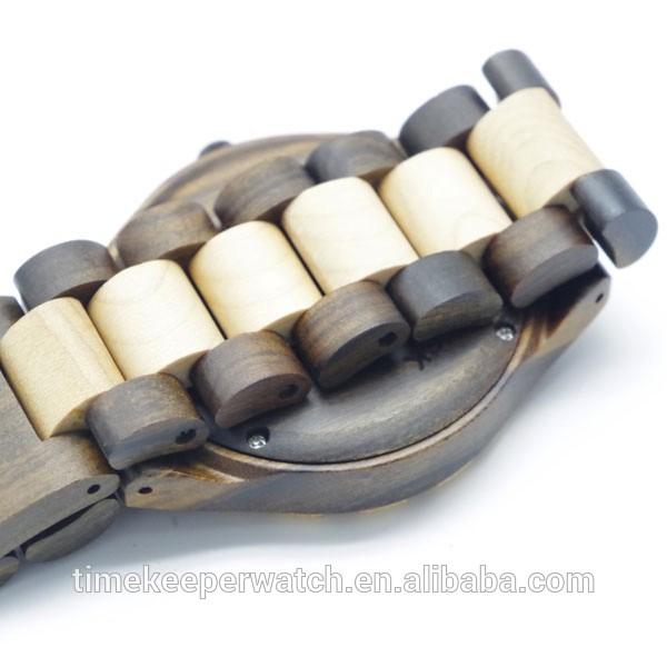 black wood watch , wood wrist watches men 2015 , natural wood material good for health .we wood watches