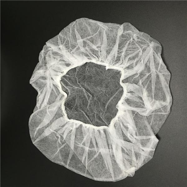 Buy cheap 21" Polypropylene Bouffant Caps 10GSM For Examination / Cleanroom Environments from wholesalers