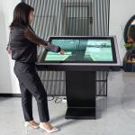 Floor Standing Outdoor Touch Screen Kiosk Digital Signage Totem