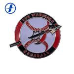 Professional Sports Trading Pins Customized Size With Epoxy Coating
