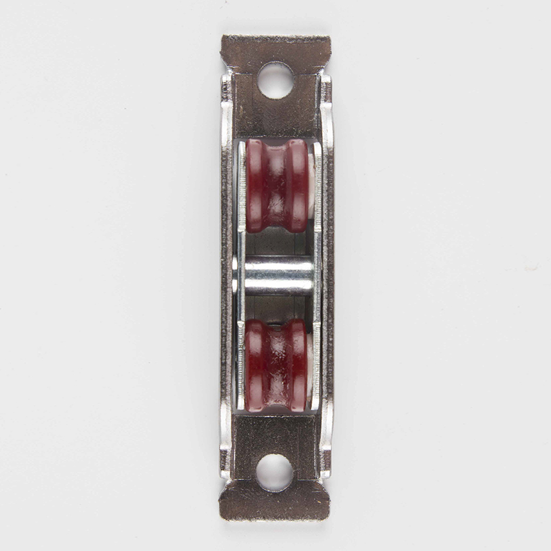 Iron Wheel Material Double Metal Roller-Groove Pulley for Durable UPVC Sliding Window