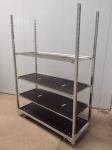 Hot sales danish flower trolley size 1350x565x1900mm, hot dip galvanized