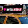 Buy cheap Digital Signage Taxi LED Display Full Color P5 192×64 Pixels Screen Resolution from wholesalers