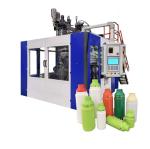Buy cheap Plastic Container Extrusion Blow Molding Machine Single Station Milk Bottles 4zone from wholesalers