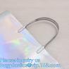 Buy cheap Holographic Rainbow Handbag Reusable Bags, Gym Sports Security Travel Beach Lunch Box Restaurant Takeouts from wholesalers