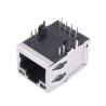 Buy cheap 8 Pin Rj45 Connector Transformer 100M Tab UP 90 Degree from wholesalers