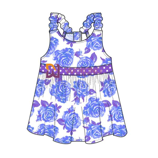 Buy cheap Digital Print Hawaii Rose Customized Strap Dog Dress For Pet from wholesalers