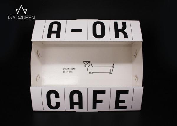 Desserts / Cookies / Cake Take Out Containers Oil / Water Resistant Food Safe