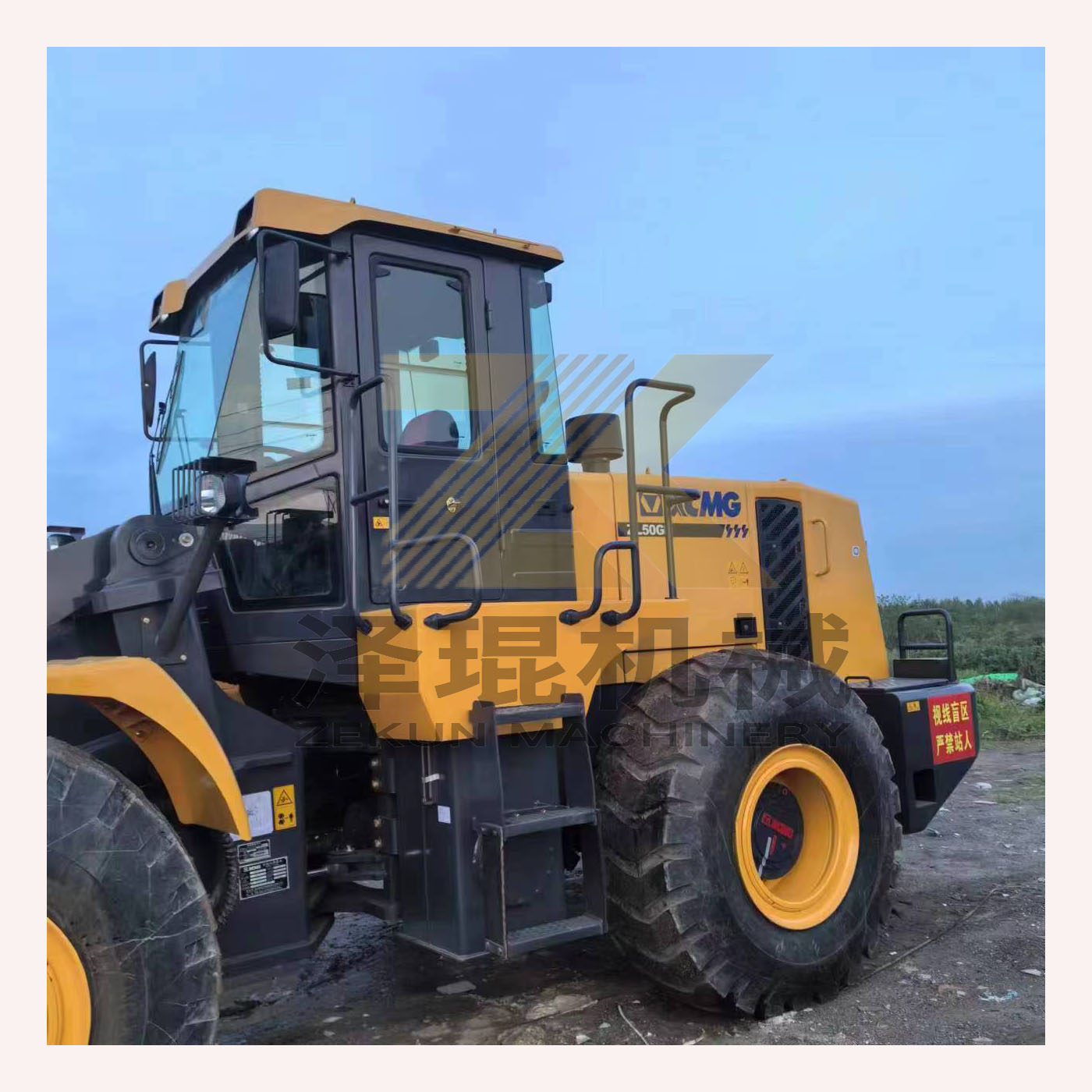 Other Hydraulic Valve Used ZL50GN Wheel Loader Machine with 3.0 CBM Bucket Construction