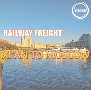 Buy cheap Xi'An China To Moscow Russia Railway Cargo Transport Service 20-30 Days from wholesalers