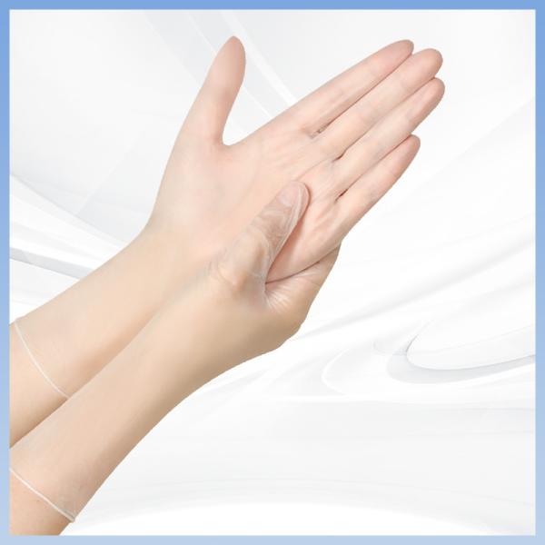 Buy cheap OEM Transparent Disposable PVC Gloves Protective Disposable Exam Gloves from wholesalers